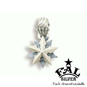 F.A.L ノーティカルゴシックスターペンダント ペンダントトップ(チェーンなし) 星 スター 北極星 王冠 星 スター 北極星 王冠 クラウン エフエーエル Fuck Around Lewisite ファックアラウンドルイ