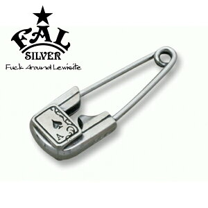 F.A.L IVCスペードアーミングピンピアス ピアス トランプ スペード スタッドピアス 安全ピン エフエイエル トランプ スペード スタッドピアス 安全ピン エフエーエル Fuck Around Lewisite ファック