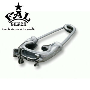 F.A.L ブラッドレスクロスアーミングピンピアス ピアス クロス スタッドピアス 安全ピン エフエイエル クロス スタッドピアス 安全ピン エフエーエル Fuck Around Lewisite ファックアラウンドルイ