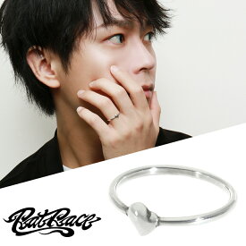 RAT RACE ラットレース r.l.d ブリングハートリングS Bling Heart Ring S シルバー 1～30号 息子 ラットレース おしゃれ ブランド シンプル メンズ シルバーリング アクセサリー RAT シルバー925 モード系 夫