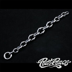 RAT RACE ラットレース R.A.W オーバルグラデーションブレスレット シルバーブレスレット ブレスレット シルバーアクセサリー シルバーアクセ ブレス 腕輪 メンズ シンプル あずきチェーン シルバーブレス Rat Another World ラットアナザーワールド