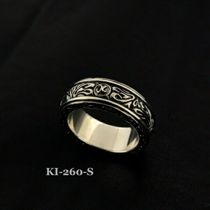 楽天市場】K-SMITH アラベスク Kマーク シルバーリング 7〜13号 