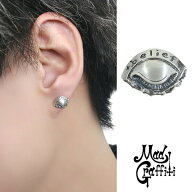 Mad Graffiti ブラインドビリーフ ピアス 1P 片耳用 シルバー925 スタッドピアス シルバーアクセサリー …