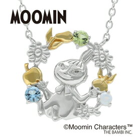 リトルミイ フルーツリース ネックレス シルバー925 公式 MOOMIN グッズ ムーミングッズ シルバーアクセサリー シルバージュエリー シルバーペンダント シルバーネックレス シルバー925 レディースアクセサリー レディースジュエリー レディースネックレス ネックレス