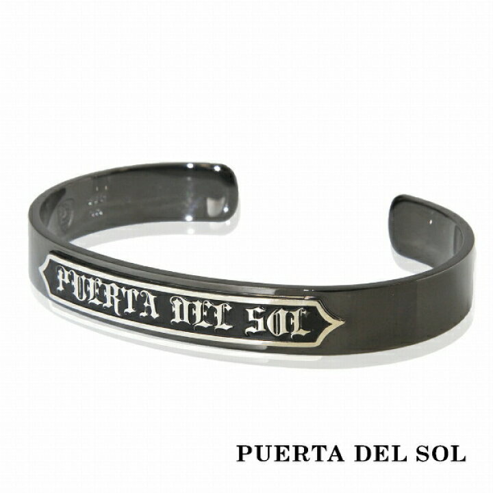楽天市場】PUERTA DEL SOL ロゴ プレート レタリング ブラック 