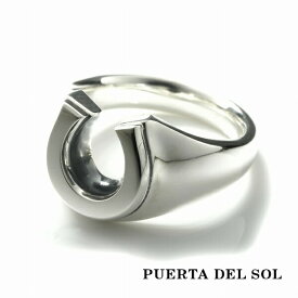 PUERTA DEL SOL 幸運 アミュレット ホースシュー リング(7号～23号) シルバー950 ユニセックス シルバーアクセサリー 銀 ブリタニアシルバー シルバー950 レディースリング ギフト メンズリング 銀指輪 銀指輪 ギフト 指輪 人気