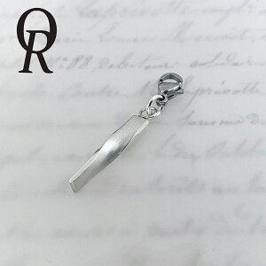 Quiet Room ツイスト プレート チャーム シルバー バー メンズ レディース シンプル シルバーチャーム qrmc-002 チャーム メンズアクセサリー メンズ Quiet Room クワイエットルーム シルバー シンプ