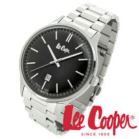 Lee Cooper 腕時計 ブランド ウォッチ LC06292.350 リークーパー 時計 メンズ 紳士 ブラック かっこいい 腕時計 メンズウォッチ Lee Cooper リークーパー LC06292.350 メンズ 時計 LC06292シリーズ クォーツ ステンレスベルト クラシック ビジネス カジュアル ビジカジ