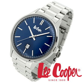 Lee Cooper 腕時計 ブランド ウォッチ LC06292.390 リークーパー 時計 メンズ 紳士 ネイビー かっこいい 腕時計 メンズウォッチ Lee Cooper リークーパー LC06292.390 メンズ 時計 LC06292シリーズ クォーツ ステンレスベルト クラシック ビジネス カジュアル ビジカジ