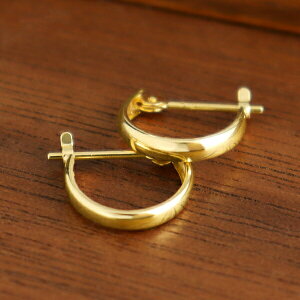 K18 S[h t[v sAX 2P p 2mm×10mm 18 18k t[vsAX S[hsAX Vv ׂ fB[XANZT[ Women's Jewelry Ladies 蕨 YG CG[S[h S[hsAX ؂