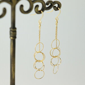 K18 T[N O S[h sAX 2P p 18 18k h OsAX `F[ l 킢 fB[XANZT[ Women's Jewelry Ladies 蕨 S[hsAX YG CG[S[h V