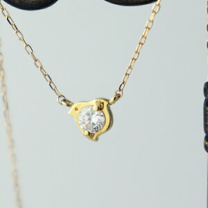 K18 VR _Ch  lbNX 18 18k S[h  Ƃ Aj} _C Vv 킢 fB[XANZT[ Women's Jewelry Ladies 蕨 S[hlbNX CG[S[h 