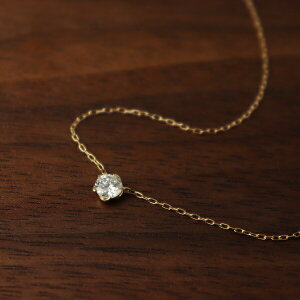 K18 ꗱ _Ch t[ lbNX VR ꗱ_C 0.3Jbg  18 18k S[h i ꗱlbNX fB[XANZT[ Women's Jewelry Ladies 蕨 VR_Ch a 