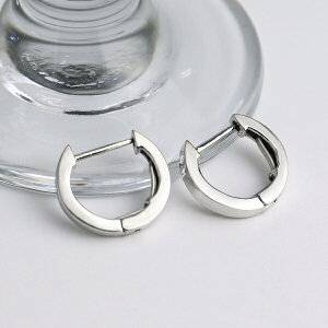 ホワイトゴールド フープ ピアス 2P 両耳用 2mm×13mm フープピアス ゴールドピアス シンプル 地金 K10 レディースアクセサリー Women's Jewelry Ladies 贈り物 WG ホワイトゴールド ゴールドピアス 模様