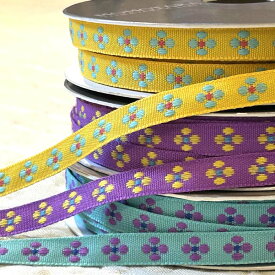 ＊2mでお届け＊リボン テープ コットン 縁取り クラフト ハンドメイド カラフル お花 アジアン エスニック ヒッピー 手芸用品 ハンドメイド 手作り レース ラッピング 猫 猫雑貨 cat 手芸 雑貨 リメイク アクセサリー アレンジ 子供服 犬服 個性派 手芸材料 フリフリ