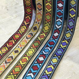 ＊2mでお届け＊チェンマイ リボン モン族 ラインテープ 縁取り クラフト ハンドメイド チロリアンテープ 花 ゾウ 10mm 15mm エスニック ヒッピー 手芸 猫 猫雑貨 輸入 チロルテープ 手芸雑貨 ネイティブ 花柄 アジア 民族 レトロ 子供服 首輪 小物作り チロリアン