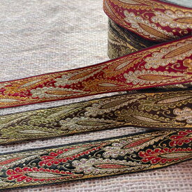 ＊1mでお届け＊チロリアンテープ アジア チェンマイ タイ リボン モン族 ラインテープ 縁取り 手作り 極太 クラフト ハンドメイド 花 20mm 25mm アジアン雑貨 エスニック ヒッピー 手芸用品 猫 猫雑貨 輸入雑貨 手芸 ネイティブ 刺繍 アジア 首輪 リード 犬服 モン族