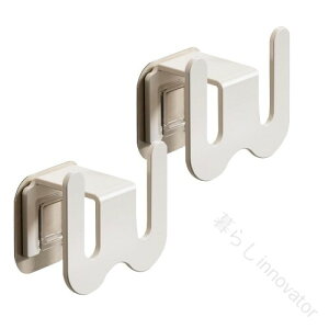 �Ǌ|���X���b�p�z���_�[ �t�b�N�� �v���X�`�b�N�� �ȃX�y�[�X �C���[ ���� �o�X���[�� �g�C���p ���t���ȒP �h�� �ω׏d ����~�߃f�U�C�� 2�Z�b�g �֗����[�p�i