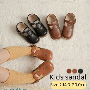 �L�b�Y �C t-strap shoes T�X�g���b�v �V���[�Y ���U�[ ���� �� ������� ���킢�� ���̎q 14.0-20.0cm �q�� ���ǂ� �V���v�� ���o���� �C�x���g �t�H�[�}�� �؍� �� �C�O �A�� �q���� �t �� �H �~