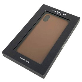 COACH コーチ IPhone X/XS ケース グラブタン・レザー サドル 24816-SAD アウトレット 新品