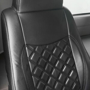 ハイゼットジャンボ ハイゼット ジャンボ シートカバー ブラックステッチ 左右セット 運転席側 助手席側 ステッチ ブラック 黒 カスタム おしゃれ 農作業 汚れ防止 滑り防止 滑り止め S500P S5