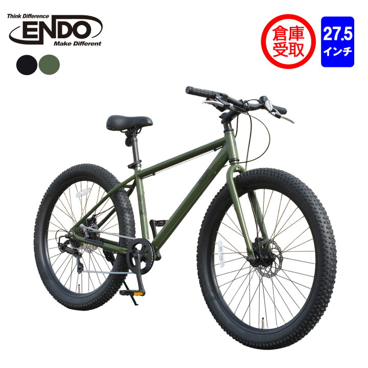 楽天市場】【倉庫受け取り商品】自転車 マウンテンバイク セミファット  