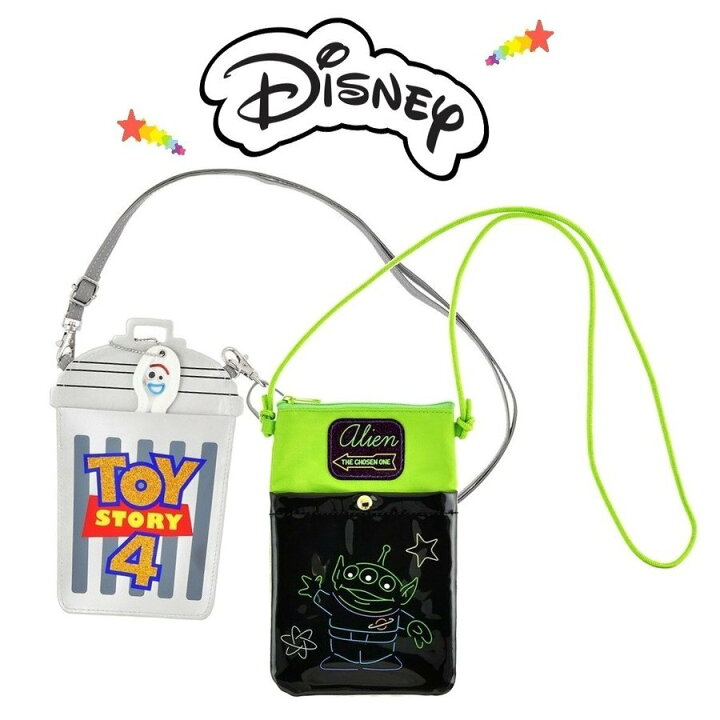 楽天市場 Disney モバイルポシェット トイ ストーリー4 リトル グリーン メン ディズニーストア 可愛い ポシェット All For You