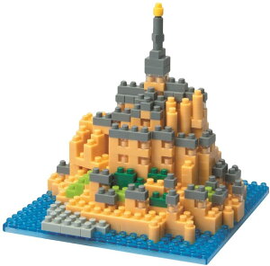 カワダ ナノブロック Nanoblock モンサンミシェル Nbh 012 ブロック 価格比較 価格 Com