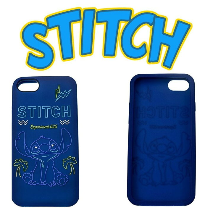 楽天市場 Disney Iphone 6 7 8 Se2 ケース スティッチ リトルグリーンメン スマホケース ディズニーストア All For You