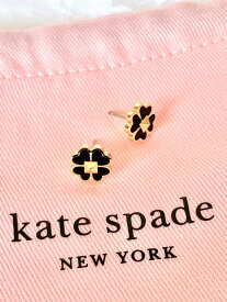 ケイトスペード KateSpade スタッズ ピアス ジュエリー スペード クローバー ブラック お誕生日 クリスマス 母の日 ギフト ラッピング プレゼント 向き 大人可愛い ブランド