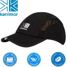 カリマー Karrimor 帽子 キャップ ランニング ジョギング RC クール カジュアル ハイキング 反射 通気性 軽い 調節 バンド