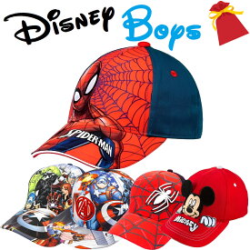 ディズニー キッズ 子供 推奨年齢 3-12歳 スパイダーマン バットマン アベンジャーズ ミニオンズ スターウォーズ 帽子 キャップ
