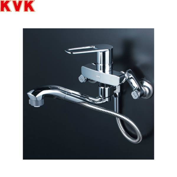 KVK シングルレバー式シャワー付混合栓(寒冷地用) FSK110KZSFTT (水栓 