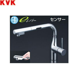 KM6111ZECHS KVKシングルシャワー付混合栓 センサー付 撥水膜コーティング 寒冷地仕様 送料無料()