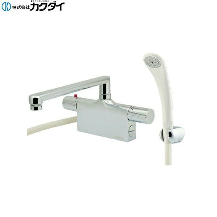 楽天市場】175-013 カクダイ KAKUDAI サーモスタットシャワー混合栓 