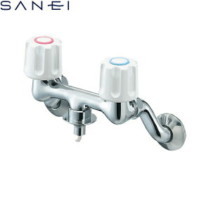 K1101TV-1-W 三栄水栓 SANEI ツーバルブ洗濯機用混合栓 一般地仕様 送料無料()