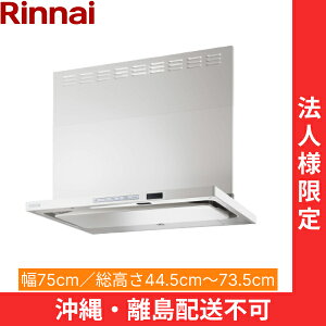TAG-REC-AP751FW iC RINNAI Wt[h mtB^[EX^ 75cm ǖʎt^Cv tXgzCg @llEzs ()