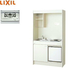 DMK10LFWB1D+IRSD-5A-W ���N�V�� LIXIL �~�j�L�b�`�� �①�Ƀ^�C�v 105cm�E�K�X�R���� ��������()