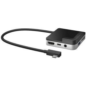 j5create JCD612 iPad Pro 11 & 12.9��p 4K60 7in1�}���`�A�_�v�^�[ �X�y�[�X�O���[