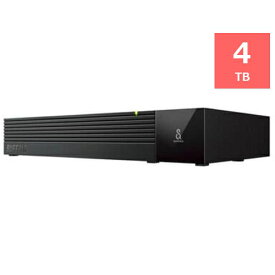 BUFFALO HD-SQS4U3-A 外付けHDD SeeQVault対応 4TB ブラック HDSQS4U3A