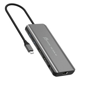 j5create JCD398 USB Type-C�R�l�N�^���� �f���A�� 4K HDMI �~�j�h�b�N