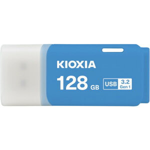 KIOXIA KUC-3A128GML USB������ TransMemory U301 128GB Type-A�R�l�N�^ Win�^Mac�Ή� �L���b�v�� �u���[