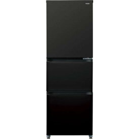 【無料長期保証】Haier JR-CV29B-K 3ドア冷蔵庫 SLIMORE （286L・右開き） チャコールブラック