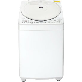 【無料長期保証】シャープ ESTX8H 縦型洗濯乾燥機 プラズマクラスター 8KG W