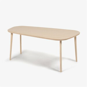 大塚家具 秋田木工 ダイニングテーブル「GAKKO(がっこ)-02」ブナ材 白木塗装艶消し デザイナー:五十嵐 久枝