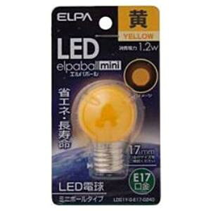 ELPA LDG1Y-G-E17-G243 LED�����d�� �~�j�{�[�����` E17 G30 �C�G���[