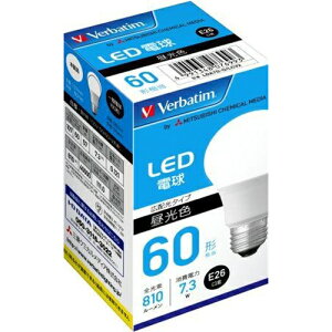 �o�[�x�C�^��(Verbatim) LDA7D-G�^LCV2 LED�d�� 60W���� �����F