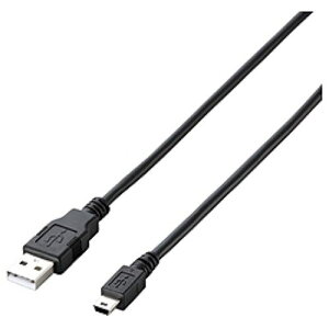 �G���R�� U2C-JM30BK �G�RUSB2.0�P�[�u�� [A - miniB] 3.0m �u���b�N