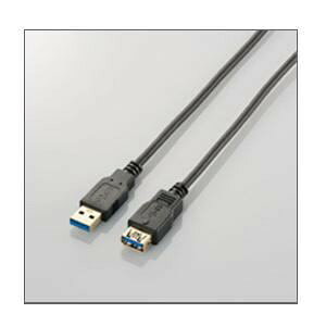�G���R�� USB3-E20BK USB3.0�����P�[�u�� 2m A-A�^�C�v �ő�5Gbps �����b�L�s�� �u���b�N