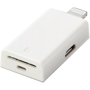 yizGR MR-LD102WH LightningJ[h[_[ microSDp } zCg
